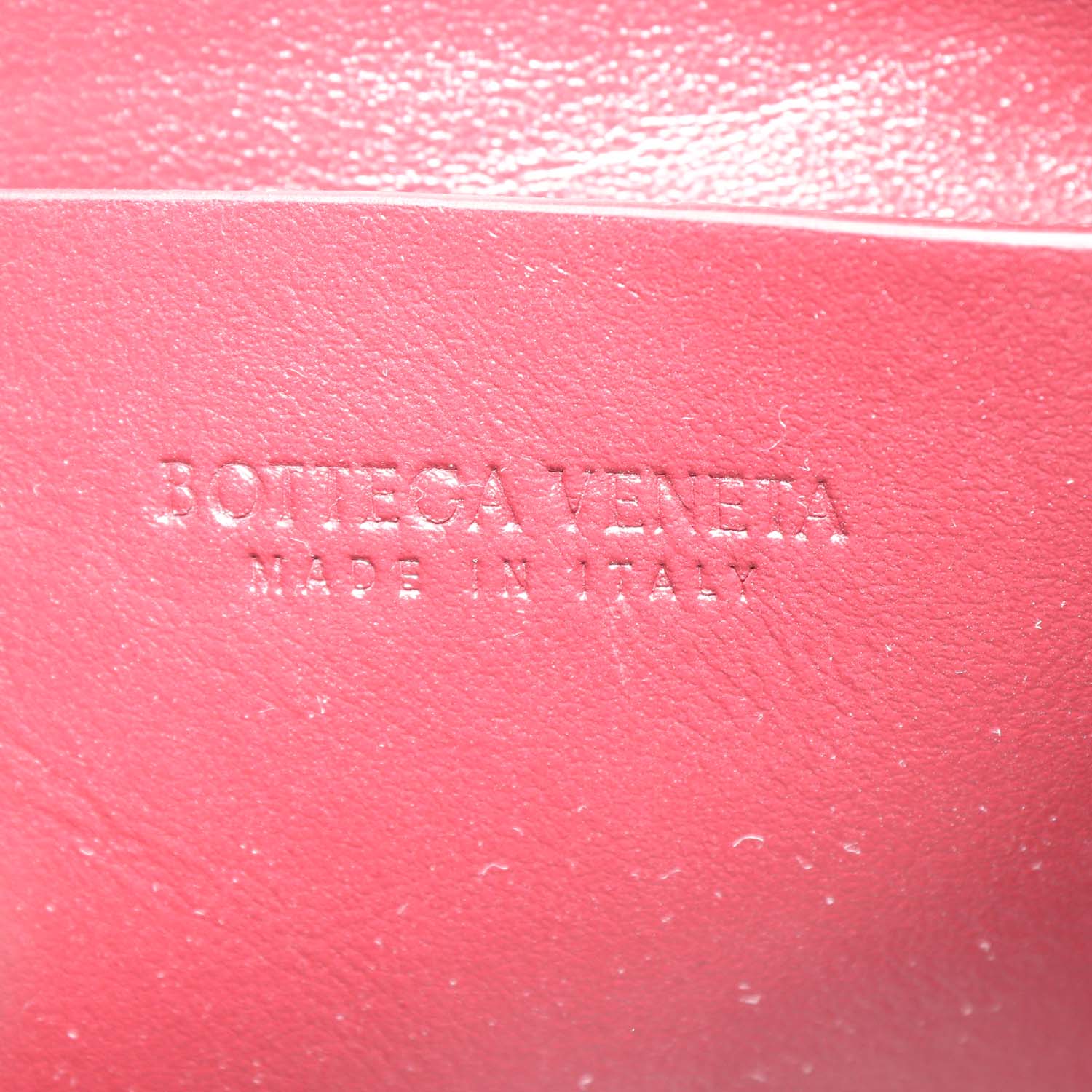 Bottega Veneta Dark Red Intrecciato Leather Concert Pouch Bag