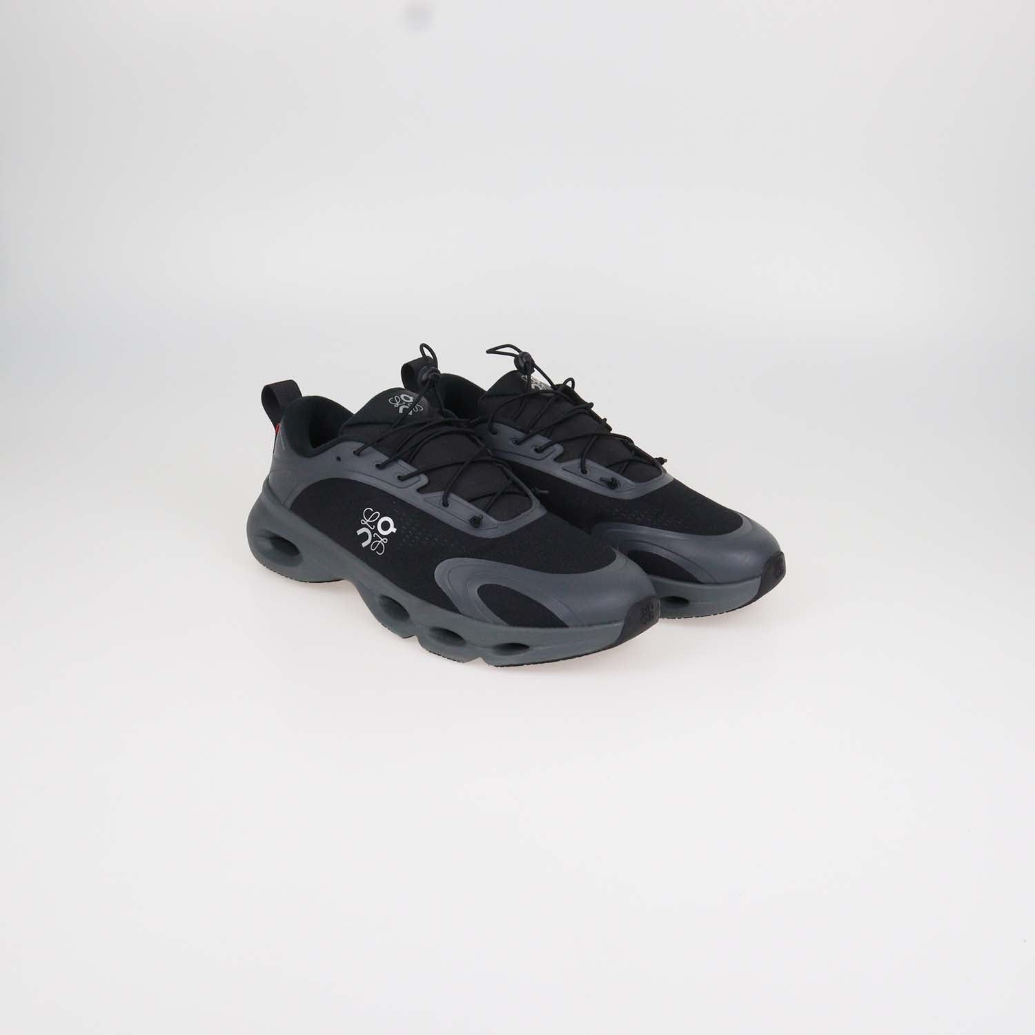 Loewe x ON Black Technical Fabric Running Cloudsolo Sneakers