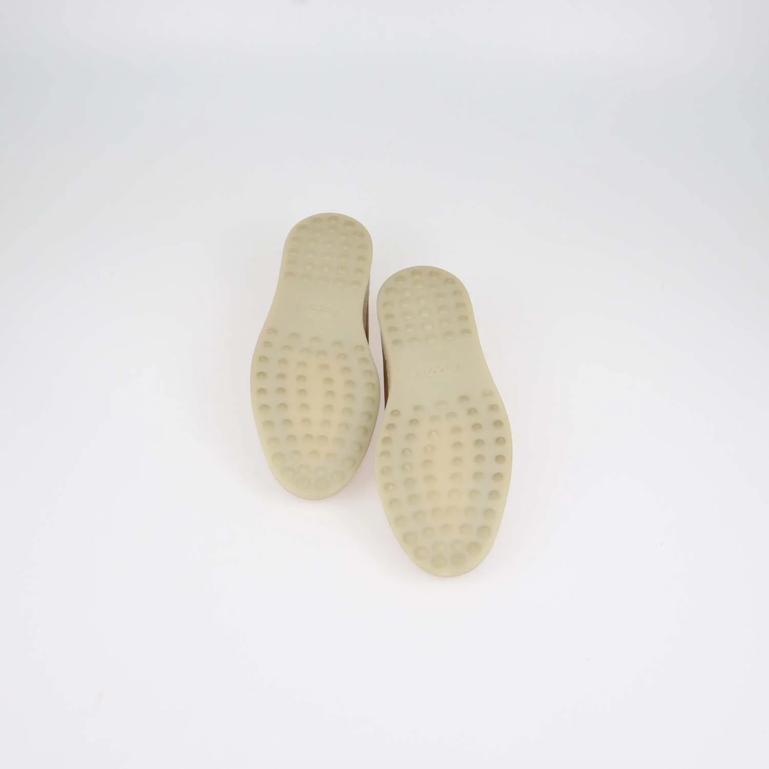 Tod's Brown Suede Espadrille Slip On Loafers