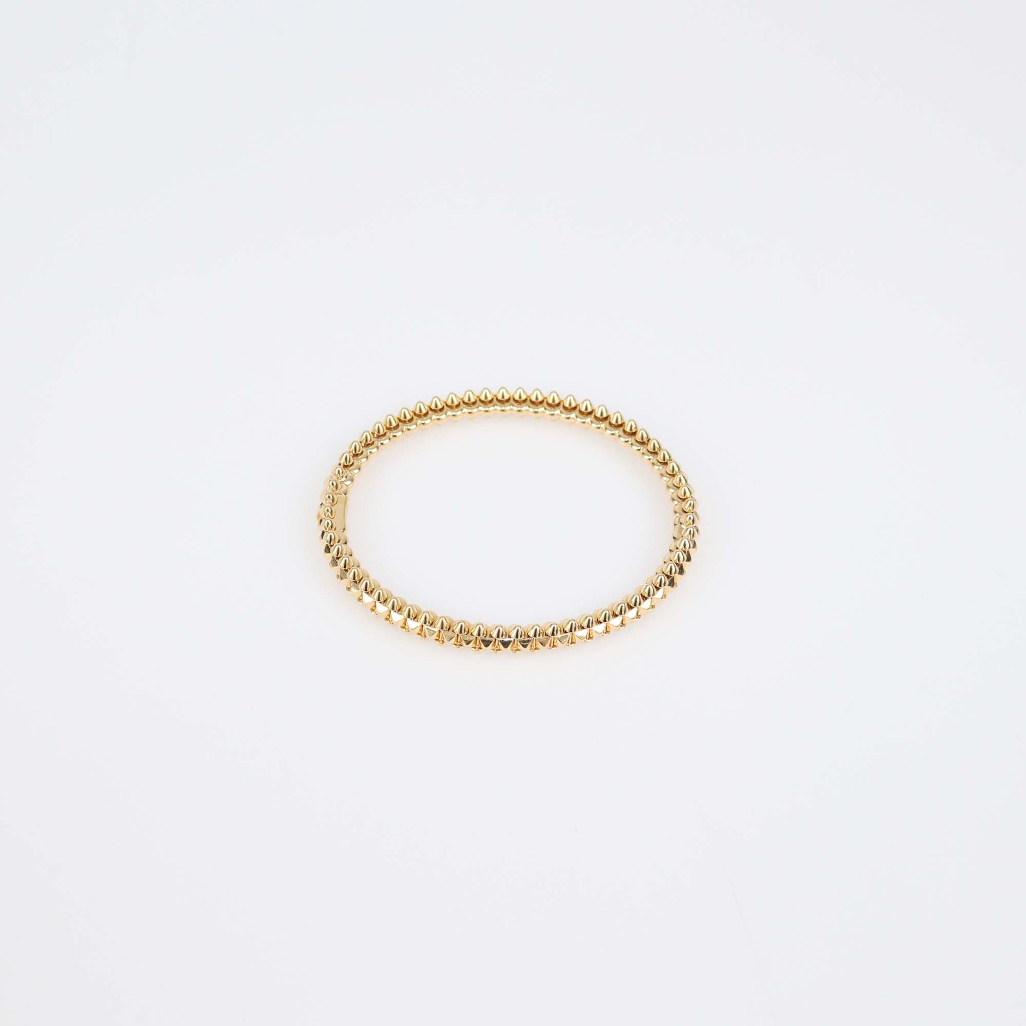 Cartier Clash de Cartier 18k Rose Gold Small Bracelet Size 16