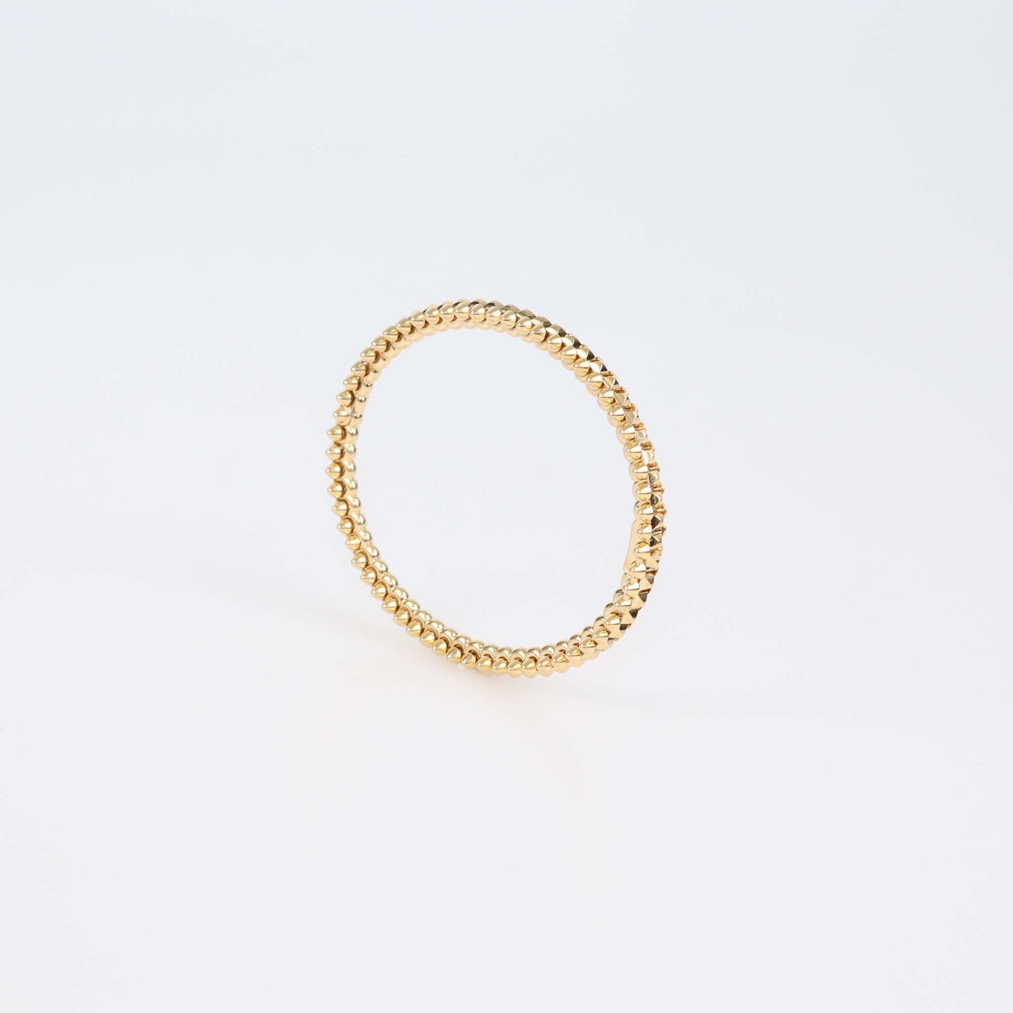 Cartier Clash de Cartier 18k Rose Gold Small Bracelet Size 16