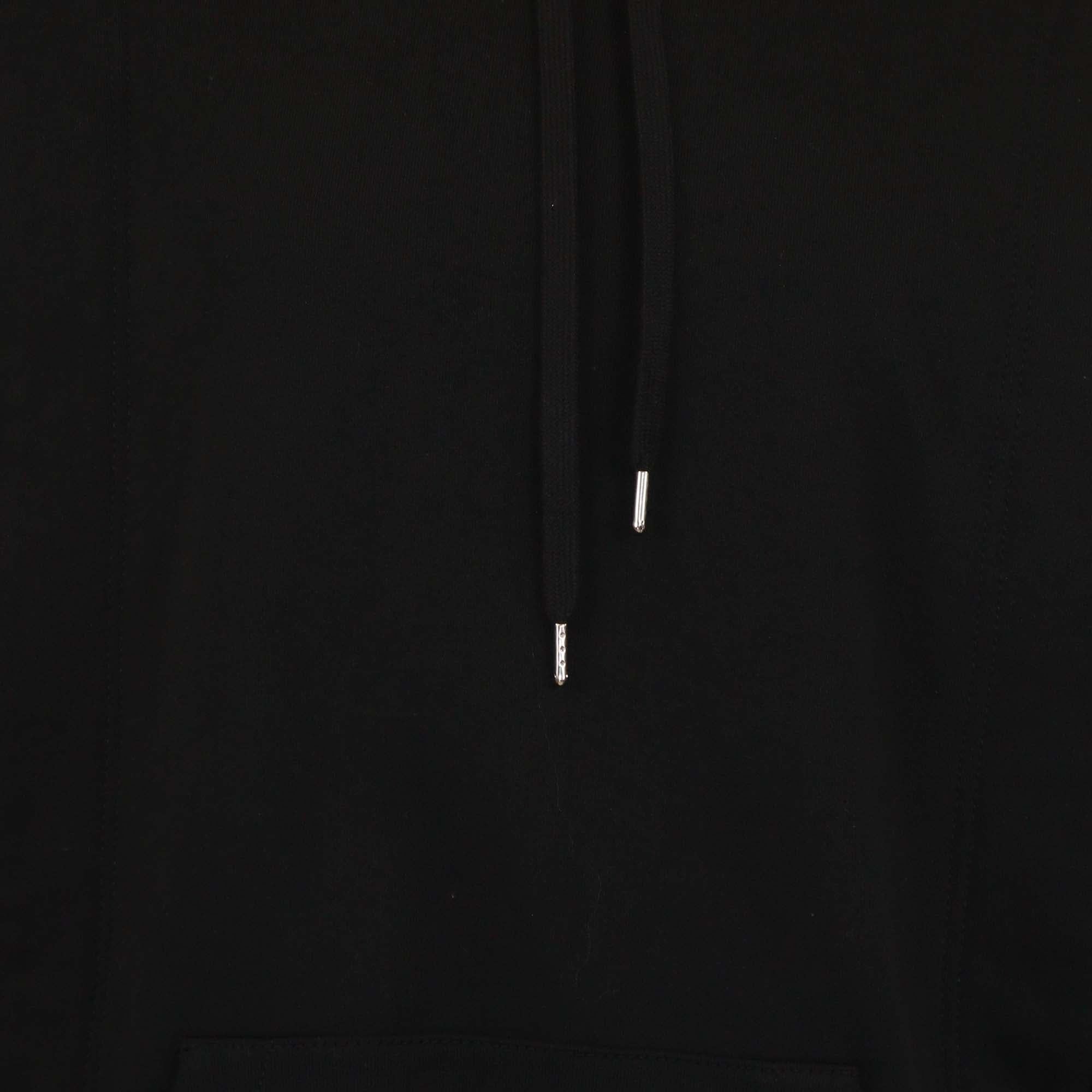 3.1 Phillip Lim Black Cotton Lace Skirt Hooded Midi Dress